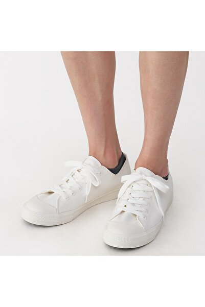 Muji Right Angle Striped Sneaker Socks