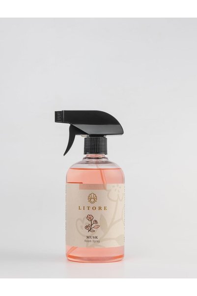 litore Home Spray Air Freshener Spray for home and office, Eliminates Bad Odour- 500 ml (Musk)