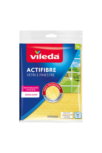 Vileda Laveta pentru sticla Actifibre Vetri