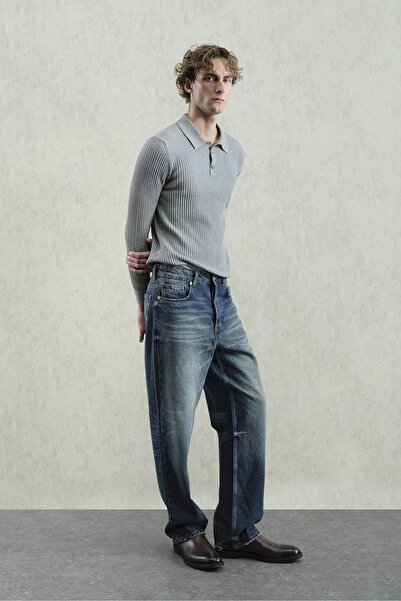 GIESTO ΓΚΡΙ ΠΟΛΟ ΜΠΛΟΥΖΑ ΜΕ ΚΟΥΜΠΙΑ ΚΑΙ ΣΤΡΟΓΓΥΛΟ ΣΤΡΟΓΓΥΛΟ ΣΧΕΔΙΟ