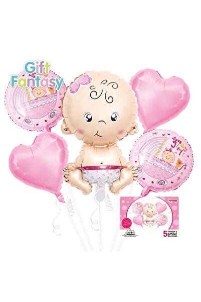 Baloane Vesele Set Baloane Baby Girl SET217