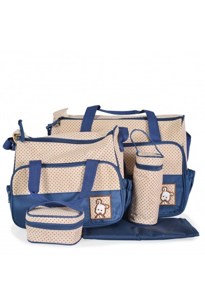 Cangaroo Set 5 piese cu Geanta multifunctionala pentru mamici Mama Bag Stella...