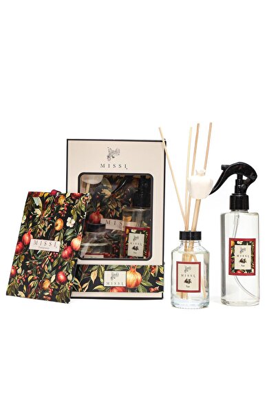 Missi Nar Hediye Seti (Oda kokusu-Oda spreyi-Kokulu zarf)
