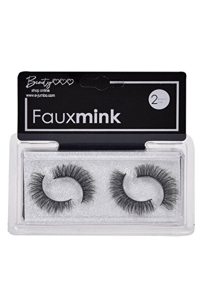 OEM 3D Faux Mink False Eyelashes - 2 pairs