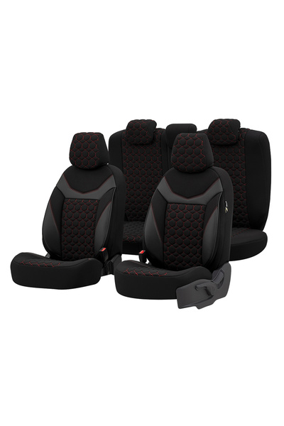 Umbrella SET HUSE SCAUN ROȘU SAFIR - AutoMIV