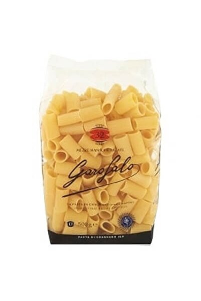 Garofalo Paste italiene de Gragnano Mezze Maniche 500g
