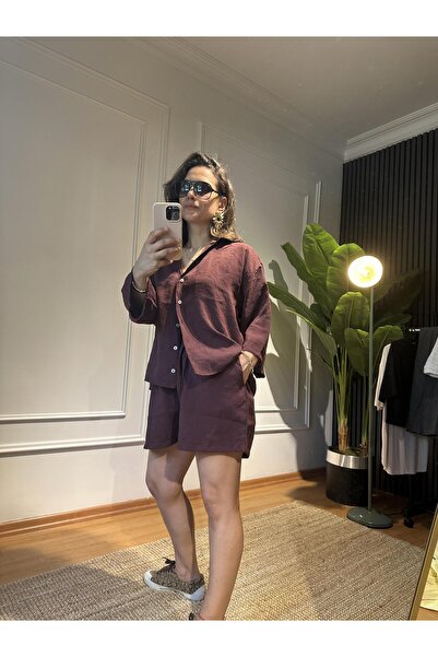 FLZTAS GÖMLEK ŞORT TAKIM