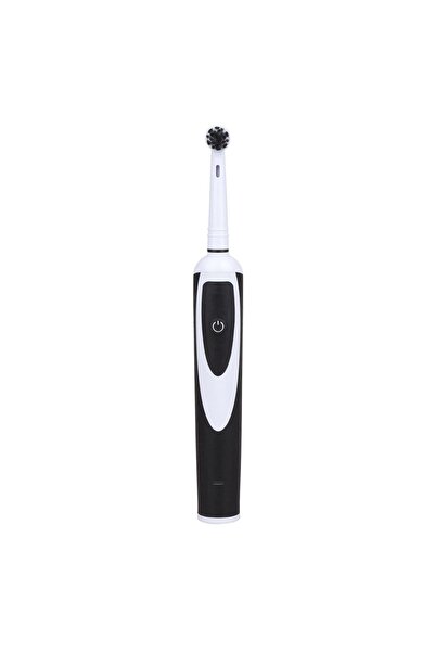 OEM Black and White Rechargeable Electric Toothbrush with 2 Refills & Carrying Case