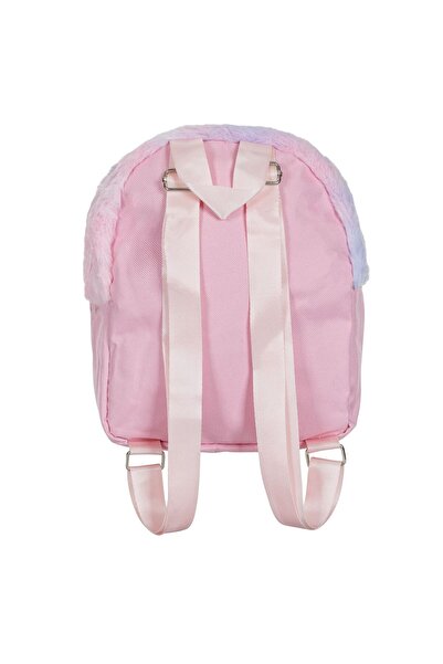 OEM Children's Backpack Unicorn Fur Pink Purple Tie Dye Glitter 19x7x25cm