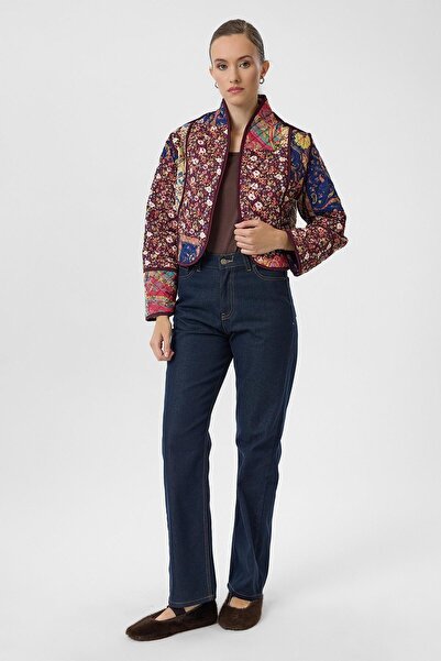 TIFFANY&TOMATO Çift Taraflı Desenli Kapitone Ceket