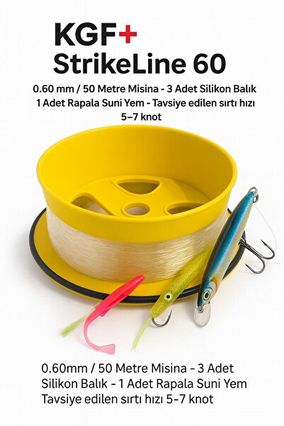 KGF+ StrikeLine 60 – Profesyonel Tekne Arkası Sırtı Takımı