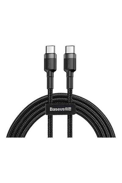 Baseus Cavoli Type-C Data and Fast Charging Cable PD 2.0 60W with Flash Charge 2m Gray-Black