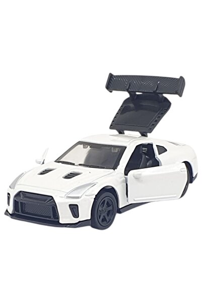 Vardem Çek Bırak Metal Küçük Arabalar 8 cm - 6411A - Beyaz