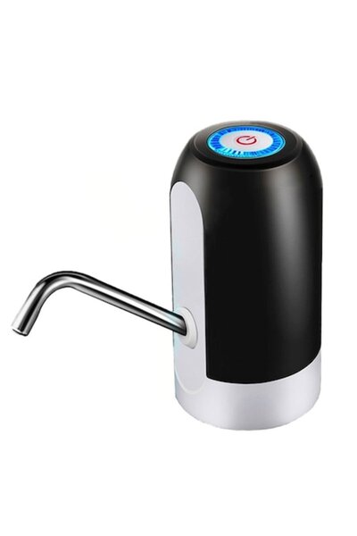 SYNO Dozator automat de apă SYNO, indicator LED pentru baterie, încărcare USB, negru