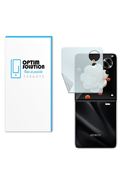 Optim Solution Folie Hidrogel Ecran Spate pentru Honor Magic V Flip, Silicon,...