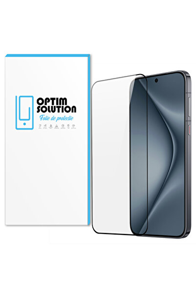 Optim Solution Folie Sticla securizata Top-notch 5D pentru Huawei Pura 70, Negru