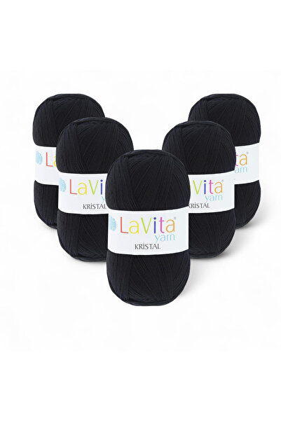 LaVita Yarn Κρυστάλλινο νήμα πλεξίματος στο χέρι 100% ακρυλικό 500γρ 5 ΤΕΜΑΧΙ...