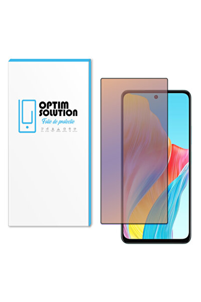 Optim Solution Folie Top Anti-BlueRay pentru Oppo A58 4G, Sticla Securizata C...