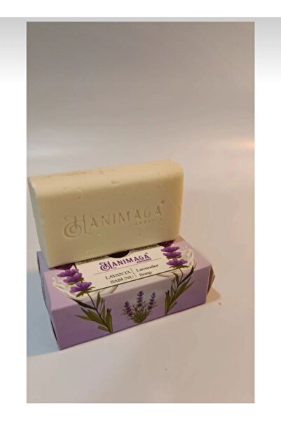 evolagrup Hanımağa Mediterranean Lavender Soap 100 Gr, Solid Hand and Face La...