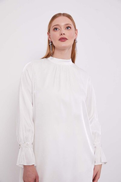 Levidor Λεπτομερές διπλό σετ από λευκή πέτρα