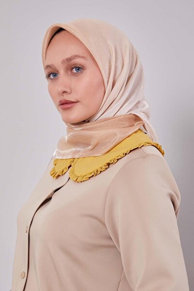 Levidor Latte Double Color Amber Scarf