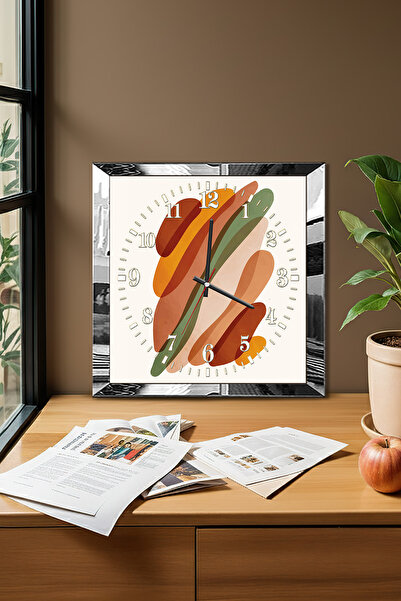 Zevahir Mobilya Dekorasyon Ceas de perete decorativ din MDF cu tematică în to...