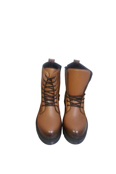 GenelTedarik KADIN KAHVERENGİ DÜZ TABAN KAR BOTU