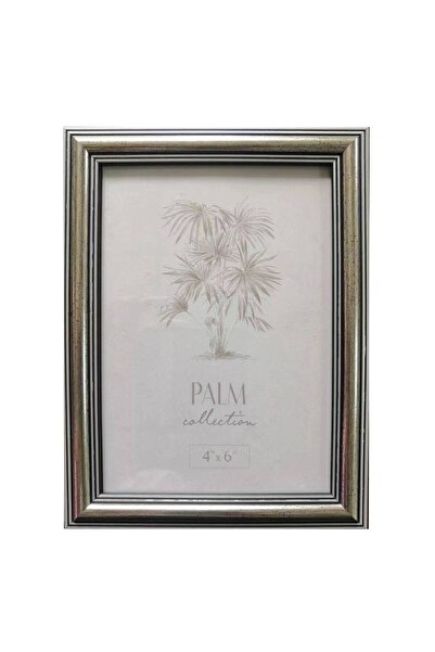 MAPLE LEAF PVC Photo Frame Silver 4x6 inch