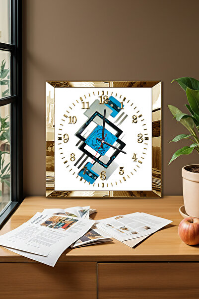 Zevahir Mobilya Dekorasyon Ceas de perete decorativ din MDF cu tematică cu fo...