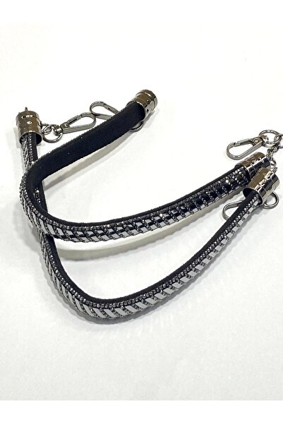 karantuhafiye Taşlı Çanta Sapı Şeritli Model