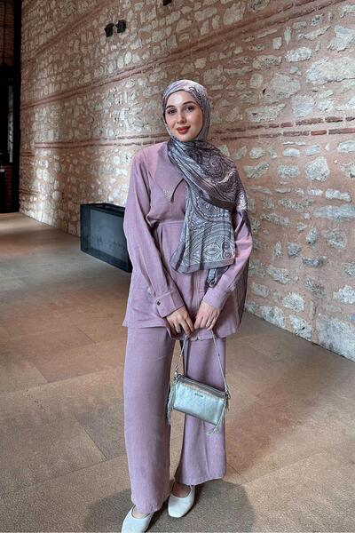 Levidor Rose Collar Stone Cupra Double Set