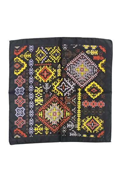 Sultan İpek وشاح / باندانا منقوشة بنمط الكليم 52×52