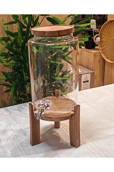 NYC HOME AKASYA STANDLI CAM SEBİL 5 LİTRE