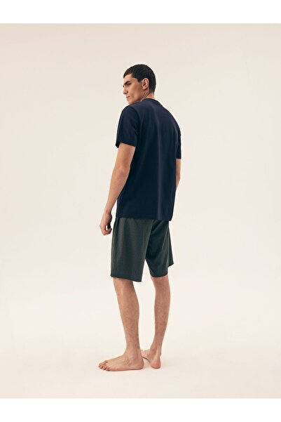 Henderson Men's Pajama 2-Piece Set Shorts & T-Shirt 100% Cotton Relaxed Fit Breathable Comfortable | Dreamer