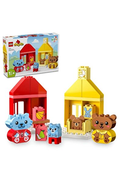 LEGO DUPLO روتيني اليومي الأول: الأكل ووقت النوم 10414 - 28 قطعة