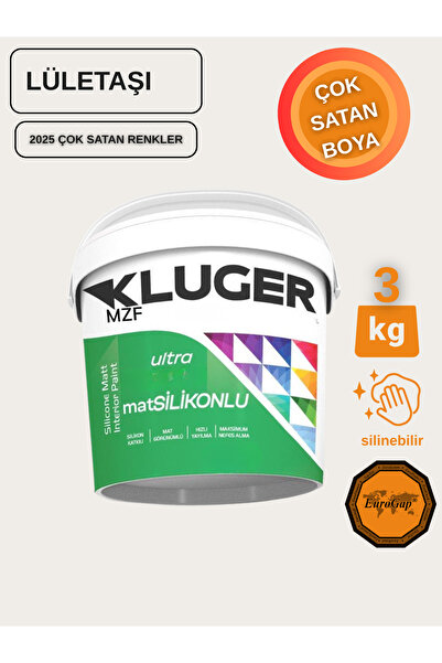 MZF KLUGER ULTRA MAT SİLİKONLU İÇ CEPHE BOYASI - SİLİNEBİLİR BOYA 3KG