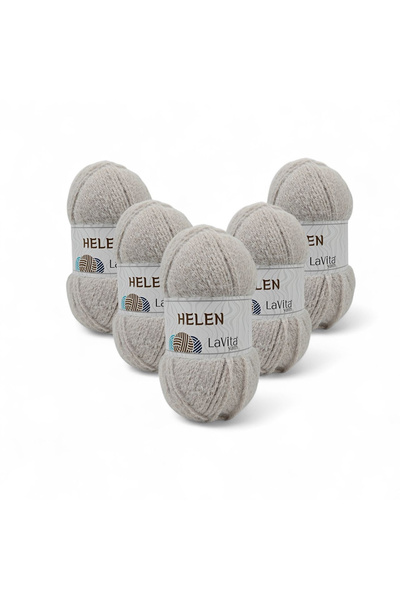 LaVita Yarn Helen Hand Knitting Yarn 100% Exclusive Polyamide 500Gr 5 Pcs (97...