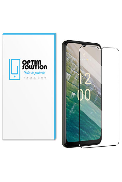 Optim Solution Folie Sticla securizata Noble 2.5D pentru Nokia G22, Rezistenta 9H, Anti-Fingerprint, Clear