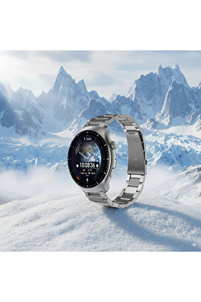 Weartech OQA Alpine Serisi NO:1 Akıllı Saat iOS & Android Uyumlu 3 Kordon Hed...