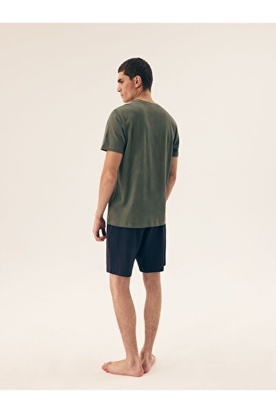 Henderson Men's Pajama Set 2-Piece Shorts & T-Shirt 100% Cotton Comfortable Homewear | Dare