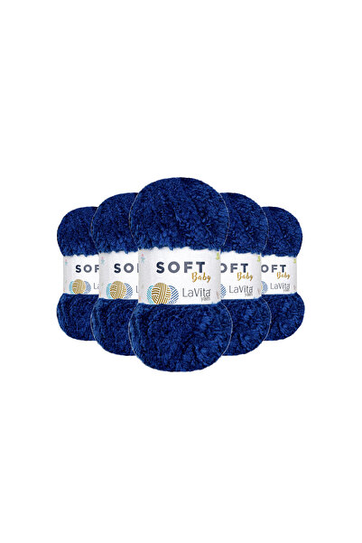 LaVita Yarn Mekana pređa za ručno pletenje 100% mekana P Poliester 100gr (504...