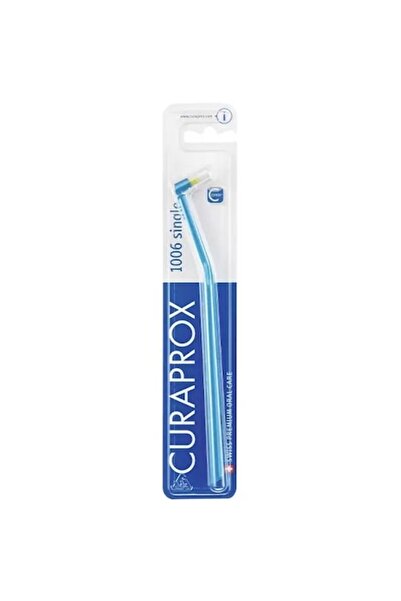 Curaprox Toothbrush Unidentara 1006 for Plaque Removal Non-Invasive, Blue