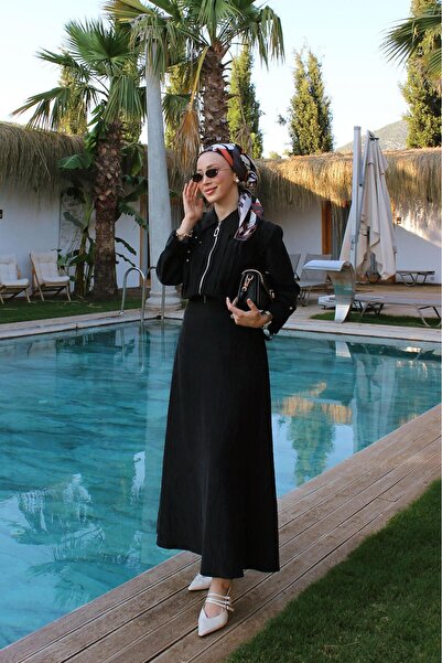 Levidor وشاح حريري منسوج بنمط الزنبق المدخن