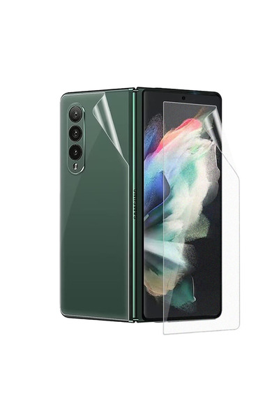 Optim Solution Комплект матов външен протектор за екран + прозрачен протектор...