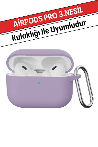 WANNA PROTECT AirPods Pro 3.Nesil Uyumlu Darbe Emici Kancalı Yüksek Kalite İç...