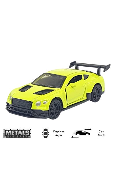 Vardem Pull and Drop Metal Small Cars 8 cm - 6411A - Light Green