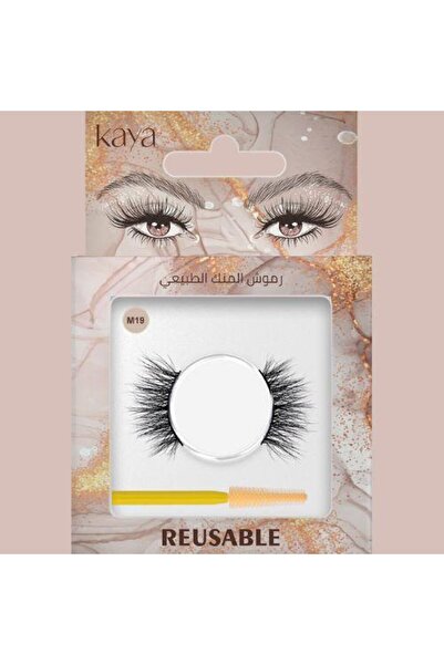 Kaya رموش المنك الطبيعية M19 من