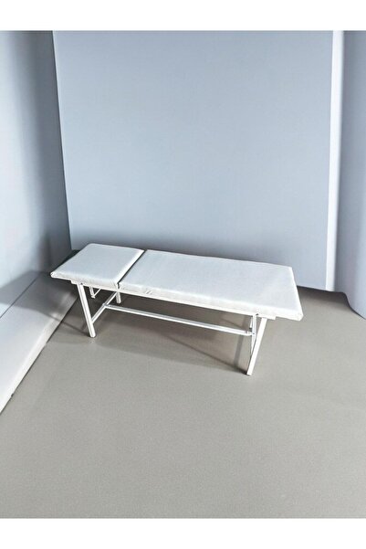 BAŞARI MEDİKAL KLASİK SEDYE SETİ (KLASİK SEDYE, 2 KATLI ÇEKMECELİ ETAJER , TABURE)