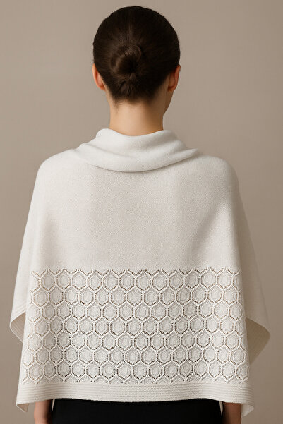 Wearified Knitwear Shawl Cotton Blend Shoulder Shawl 170X60Cm Women's Shawl Mother's Gift Solid Color