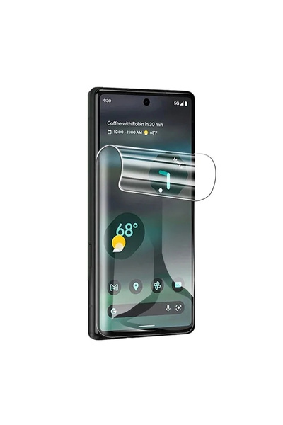 Optim Solution Φιλμ υδρογέλης για το Google Pixel 9 Pro, σιλικόνης, διαφανές